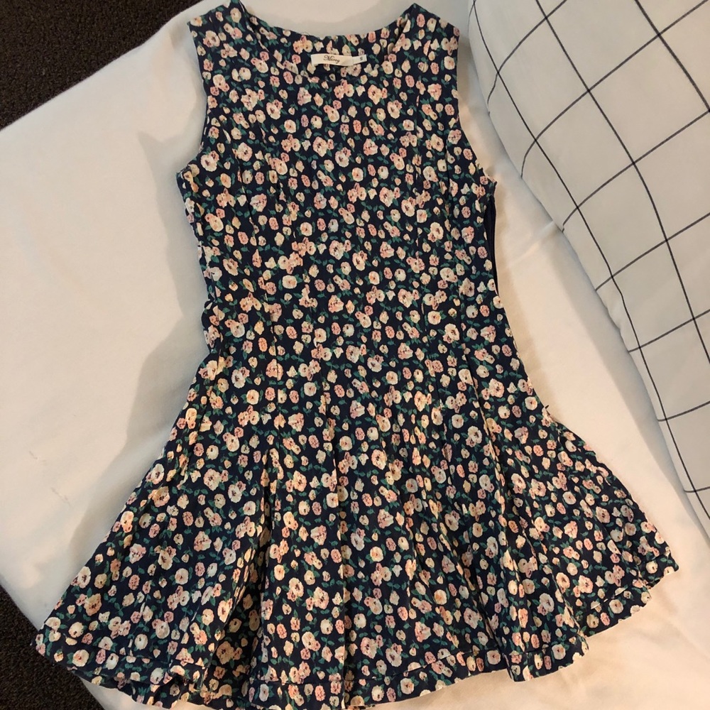 Cute floral A-line dress
